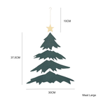 Kleine Kerstboom Mobiel van Blik | Decoratieve Kerstboom