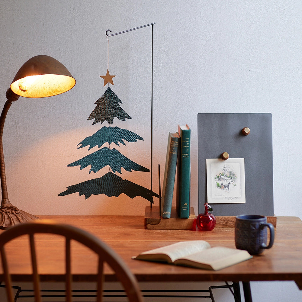Kleine Kerstboom Mobiel van Blik | Decoratieve Kerstboom