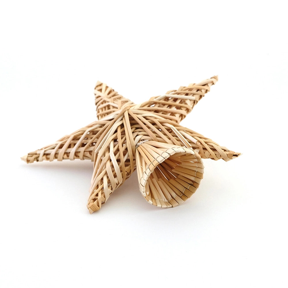 Handgemaakte Kerstster van Stro | Kerstdecoratie & Cadeau | 25cm