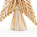 Handgemaakte Kerstster van Stro | Kerstdecoratie & Cadeau | 25cm