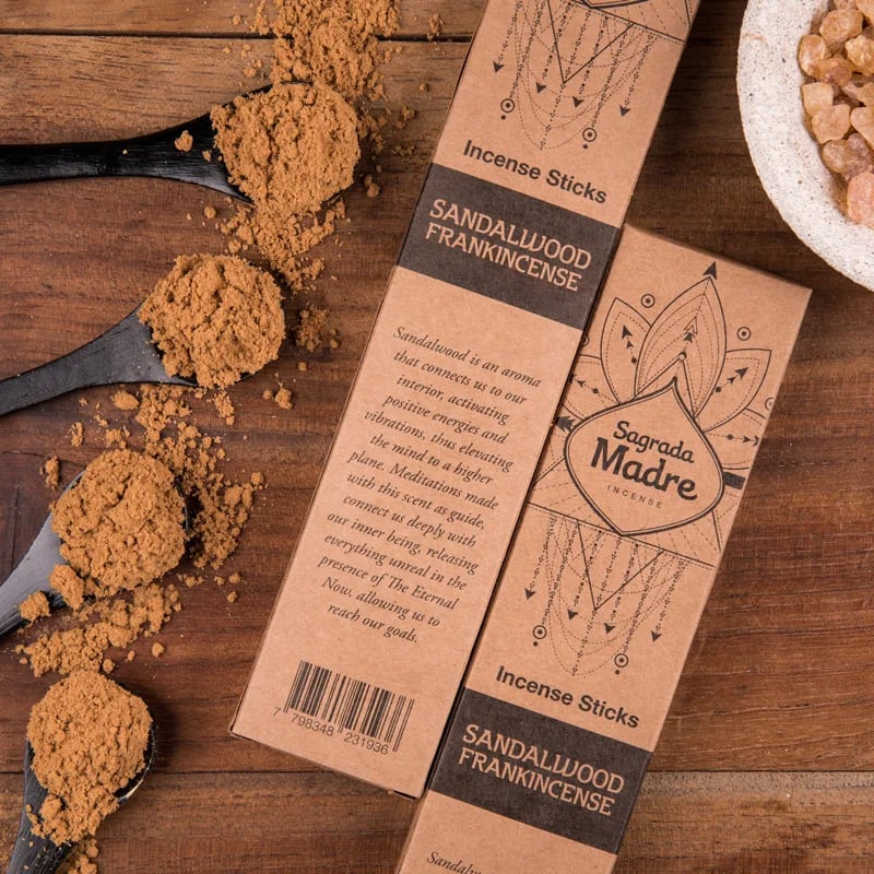 Sagrada Madre Natuurlijke Wierook | Sandel & Frankincense