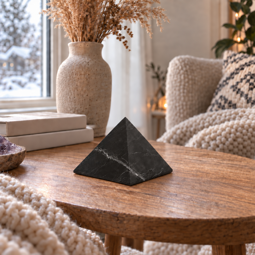 Shungiet Pyramide Mat | 13 x 13 cm