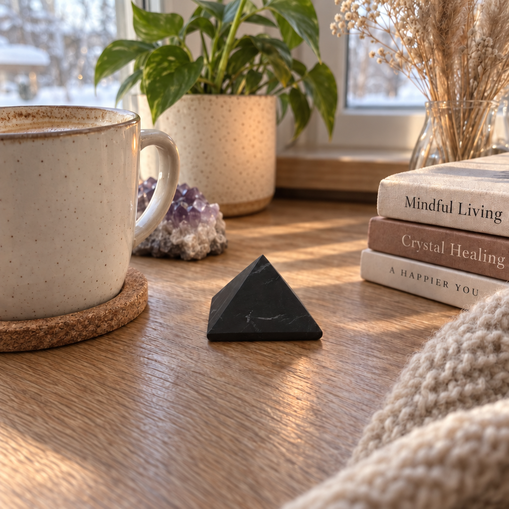 Shungiet Pyramide Mat | 5 x 5 cm