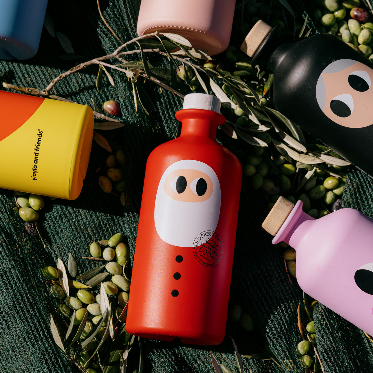 yiayia and friends | Kerst Editie Olijfolie 500 ml
